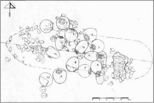 Il rilievo della nave di Diano Marina