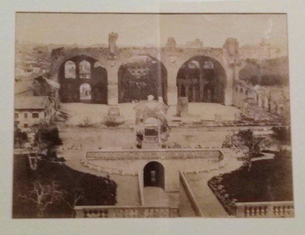 Orti Farnesiani-basilica di Massenzio